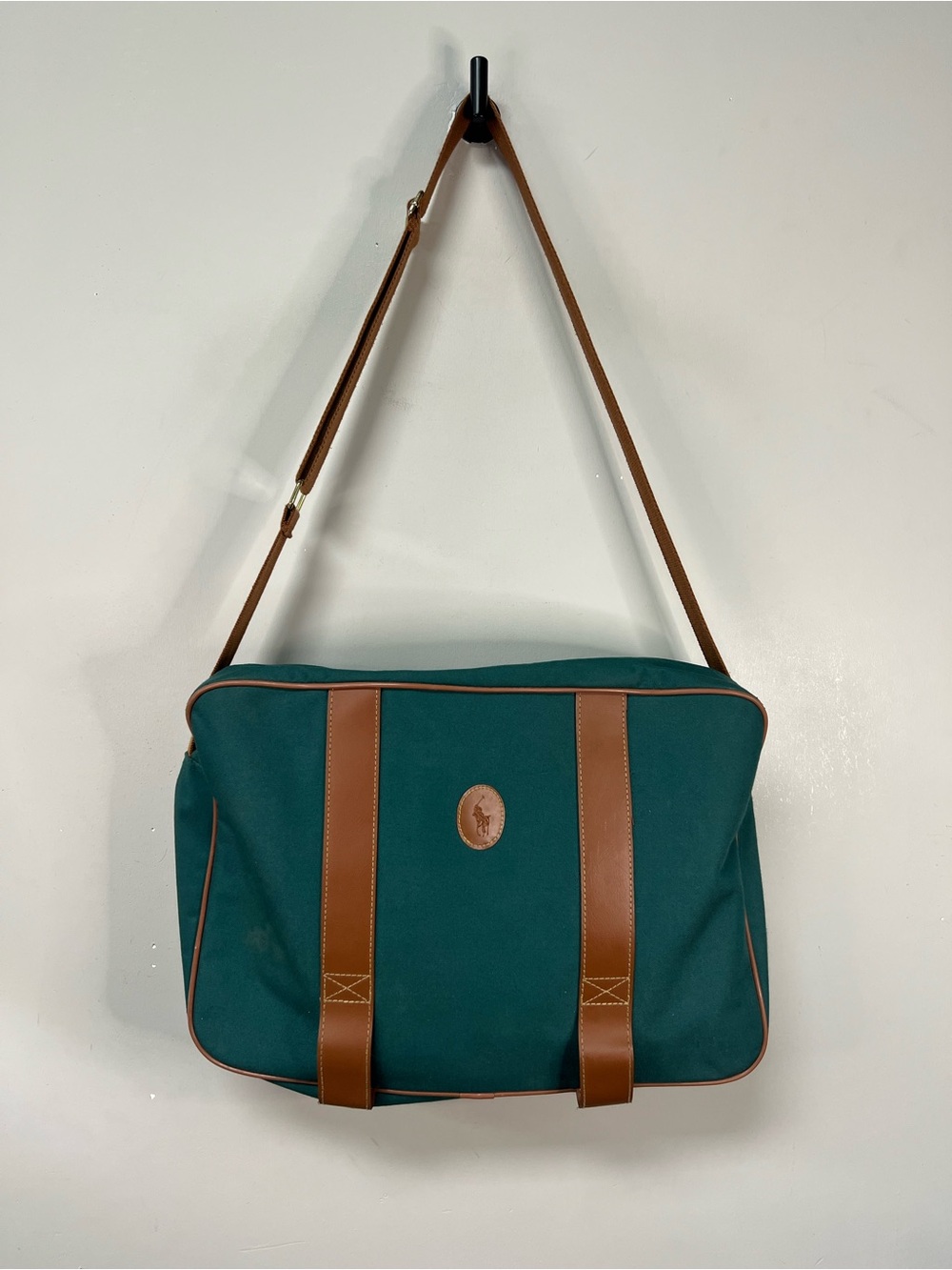 90s Polo Ralph Lauren Messenger Bag